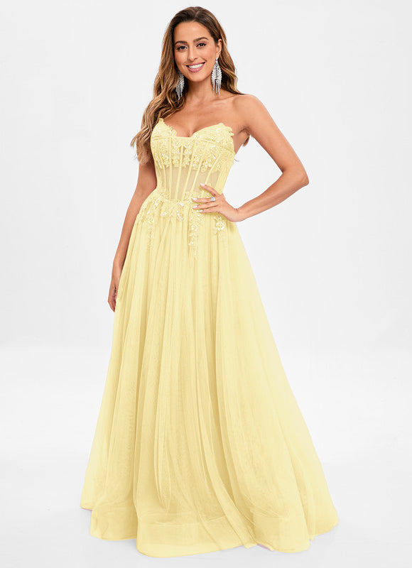 Robe Chic Tulle Poudrée - gallery 7