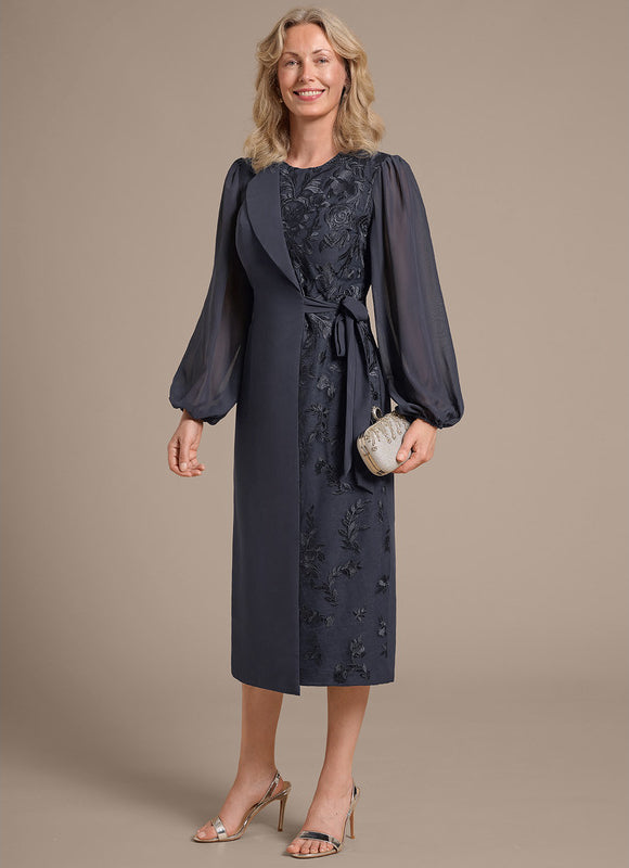 Robe Chic Élégante Brodée - gallery 4