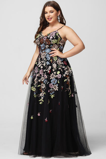 Robe Chic Fleurir Sombre - gallery 8