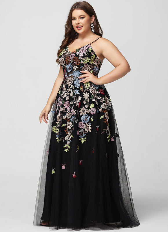 Robe Chic Fleurir Sombre - gallery 8