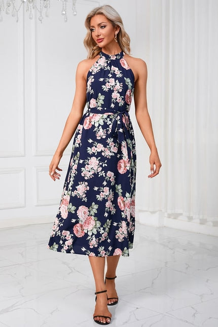Robe Chic Trapèze Verte - gallery 8