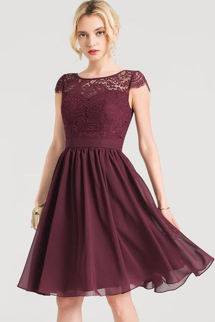 Robe Chic Chiffon Éclatante