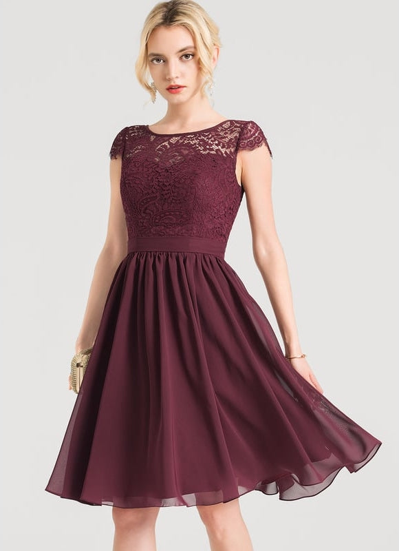 Robe Chic Chiffon Éclatante