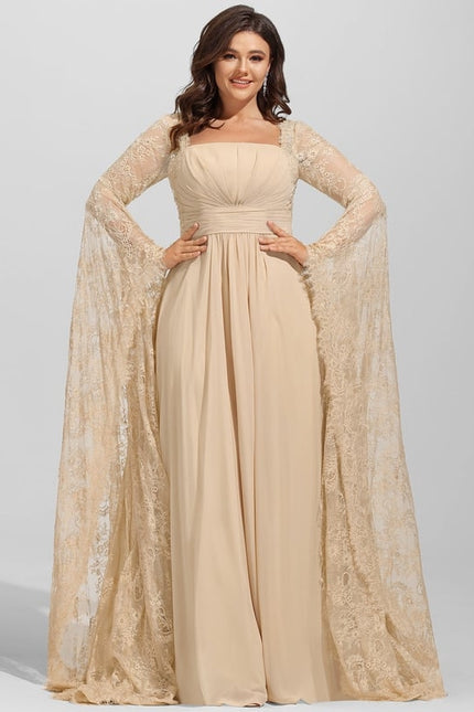 Robe Chic Col Carré Chic - gallery 6