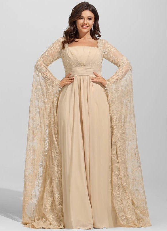 Robe Chic Col Carré Chic - gallery 6