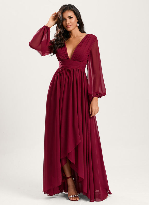 Robe Chic Fluide Bleu Nuit - gallery 1