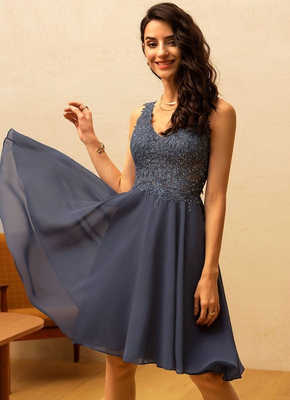 Robe Chic Émeraude Éclatante - gallery 1