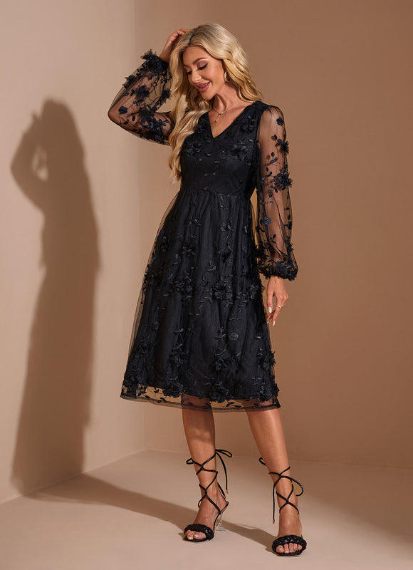 Robe Chic Tulle Élégante