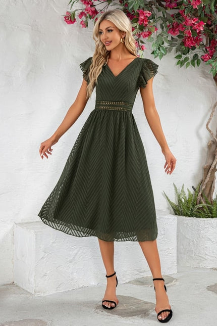 Robe Chic Viscose Ondulée - gallery 4