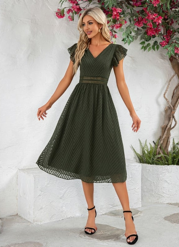 Robe Chic Viscose Ondulée - gallery 4