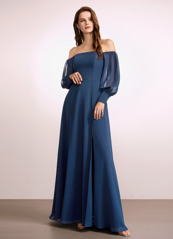 Robe Chic Mousseline Émeraude - gallery 2