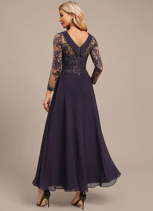 Robe Chic Élégance Violette - gallery 6