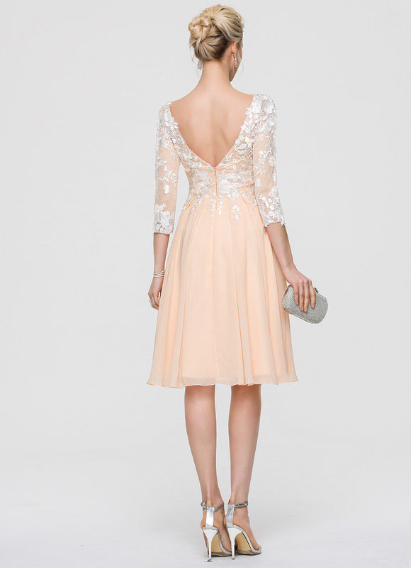 Robe Chic Chiffon Éclatante - gallery 6
