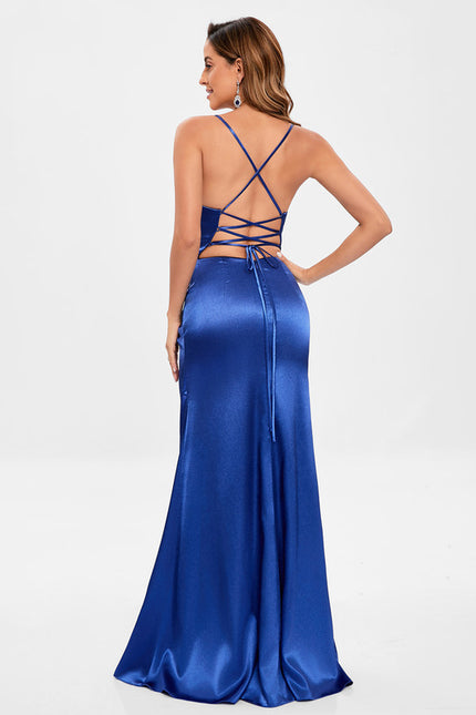 Robe Chic Satinée Longue Chic - gallery 2