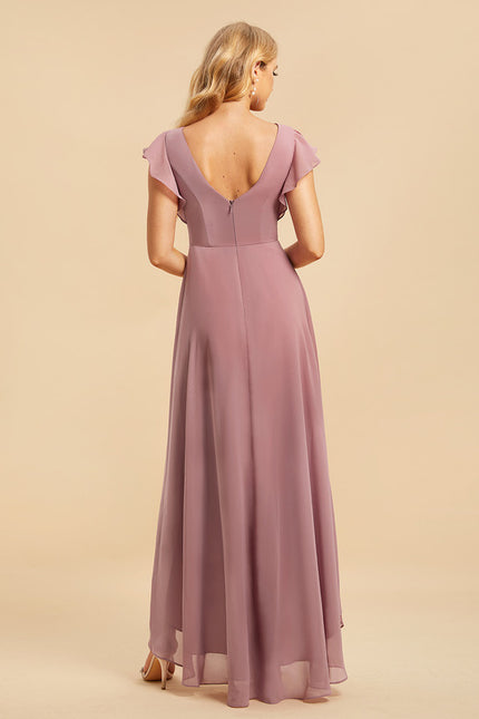 Robe Chic Élégance Émeraude Flottante - gallery 1