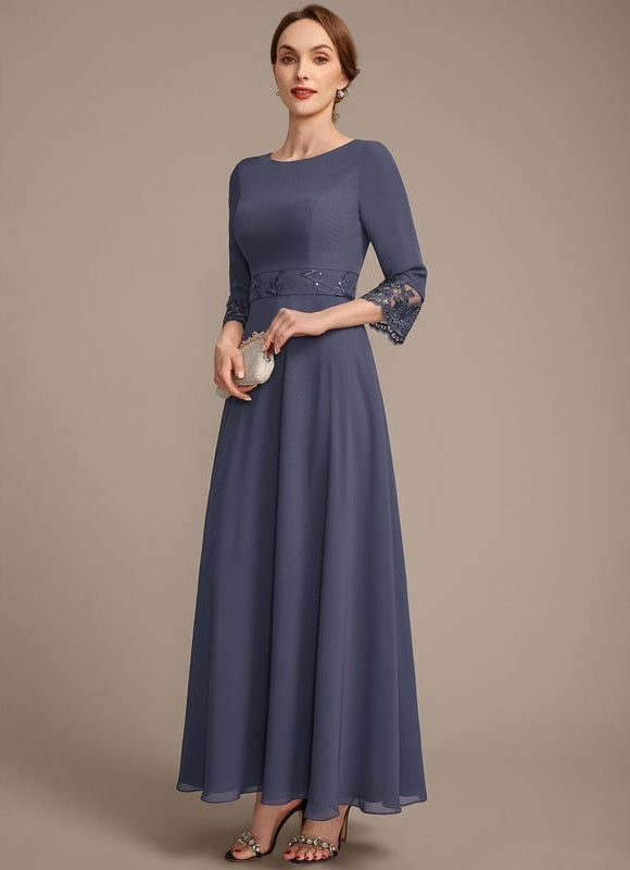 Robe Chic Bleu Nuit Chic - gallery 1