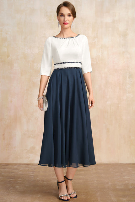 Robe Chic Chic Plissé Élégant - gallery 4