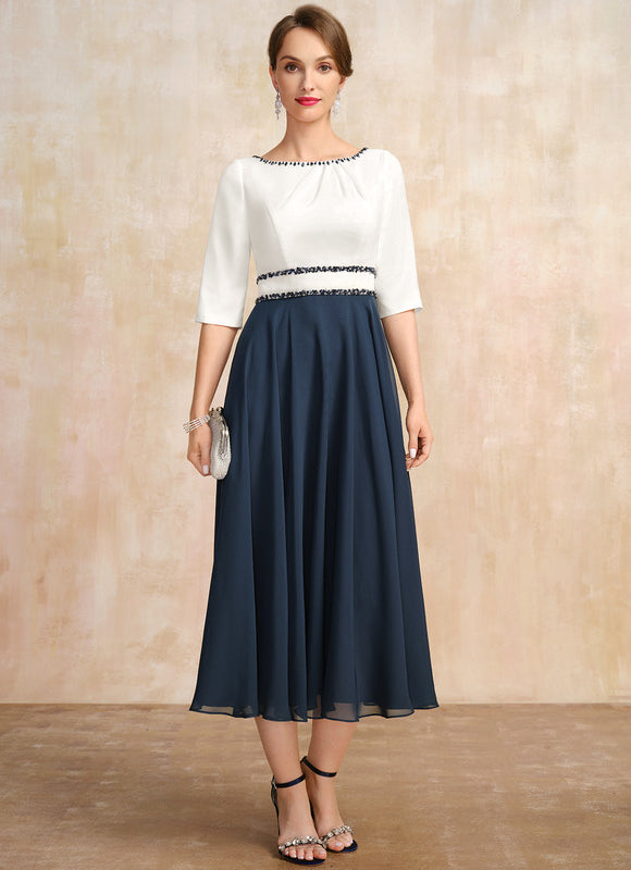 Robe Chic Chic Plissé Élégant - gallery 4