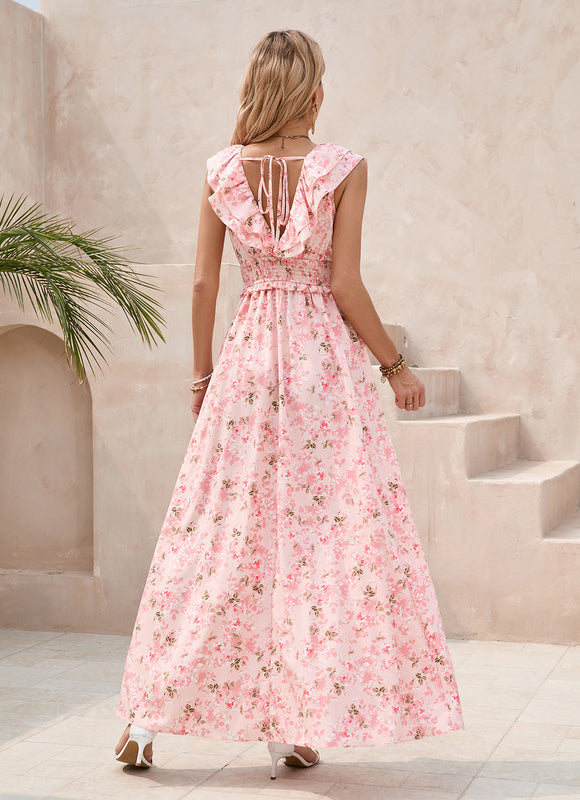 Robe Boheme Chic Rose Poudré - gallery 5