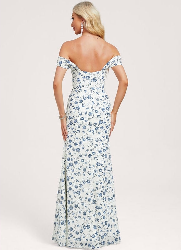 Robe Chic Violet Élégant - gallery 4