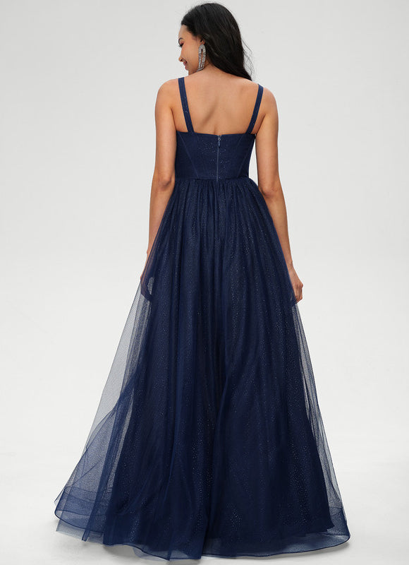 Robe Chic Velours Étoilé - gallery 1