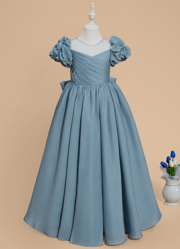 Robe Chic Bleu Doux Élégant