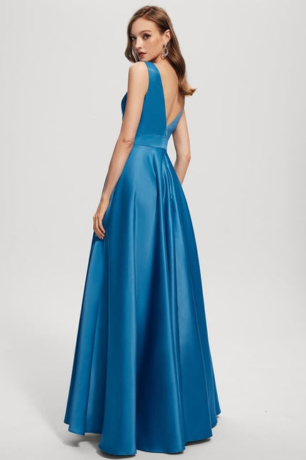Robe Chic Bleu Electrique - gallery 4