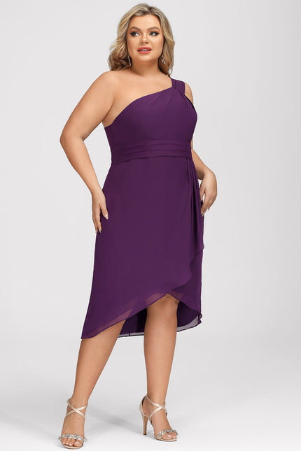 Robe Chic Violet Élégance Moderne - gallery 7