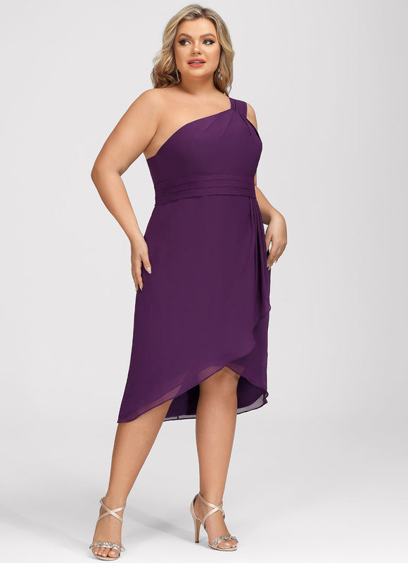 Robe Chic Violet Élégance Moderne - gallery 7