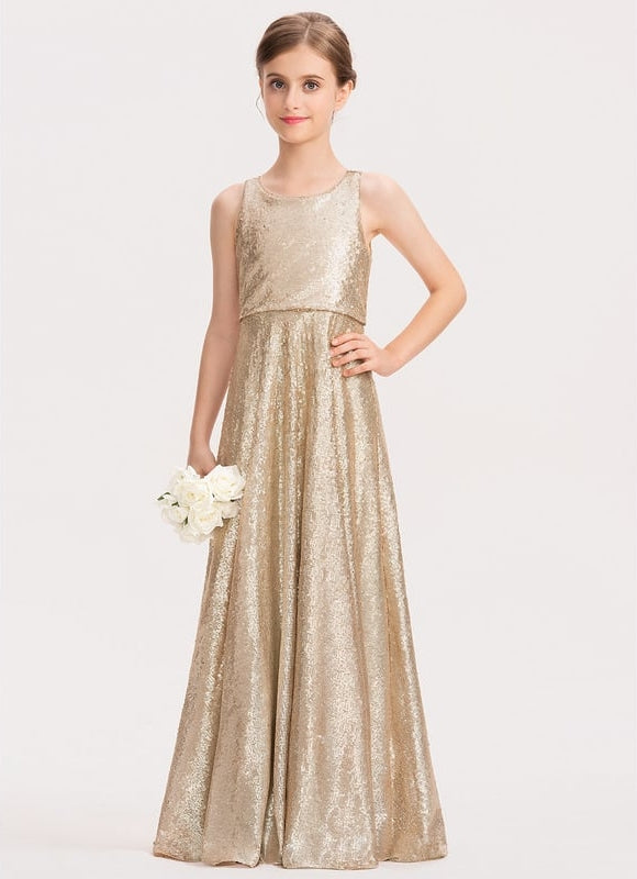 Robe Chic Pailletée Enfantine - gallery 2
