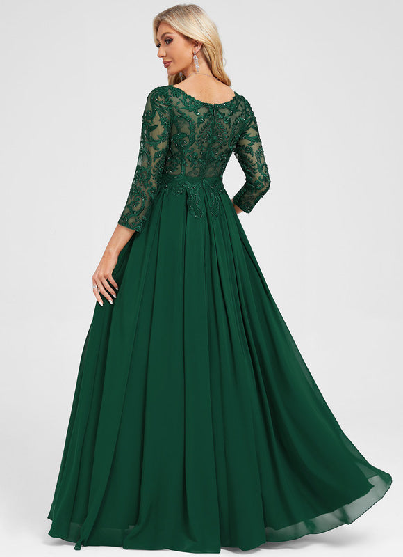 Robe Chic Émeraude Élégante - gallery 3