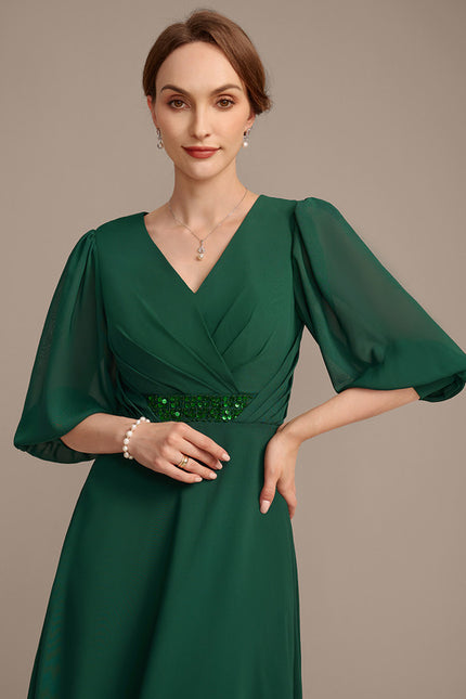 Robe Chic Mère Émeraude - gallery 2