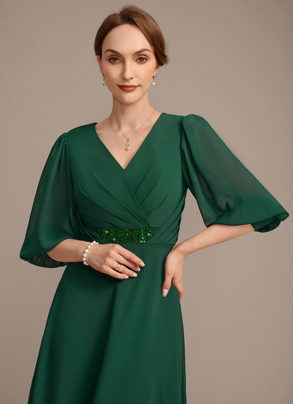 Robe Chic Mère Émeraude - gallery 2