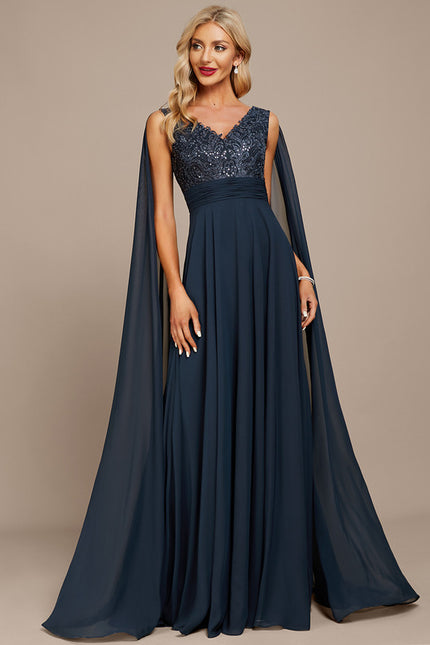 Robe Chic Longue Émeraude Élégante