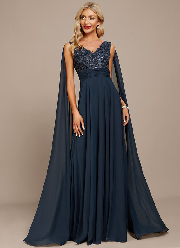 Robe Chic Longue Émeraude Élégante