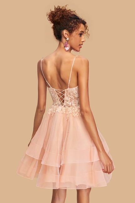 Robe Chic Étoile Rose - gallery 2
