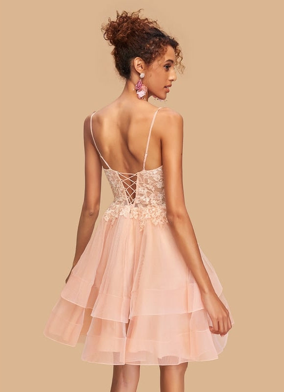 Robe Chic Étoile Rose - gallery 2