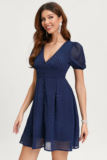 Robe Chic Courte Marine - gallery 2