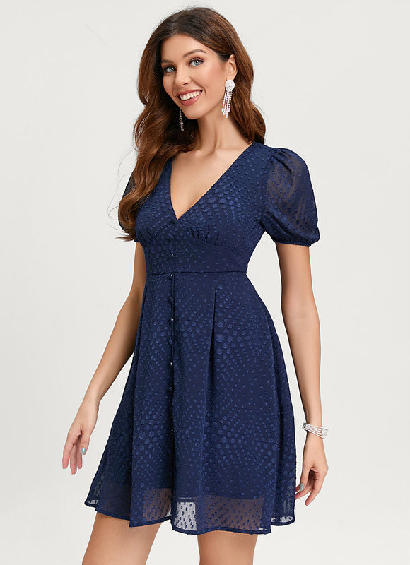 Robe Chic Courte Marine - gallery 2
