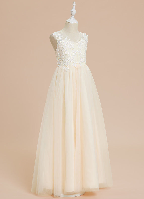 Robe Chic Enfant Écrue - gallery 3