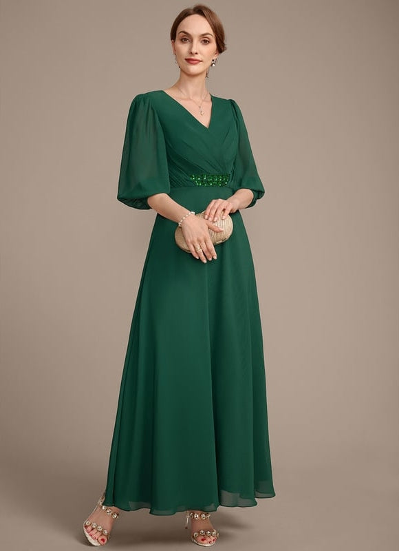 Robe Chic Mère Émeraude - gallery 5