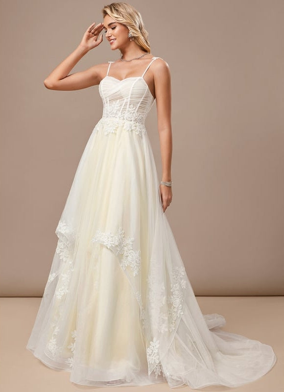 Robe Chic Tulle Ivoire - gallery 2