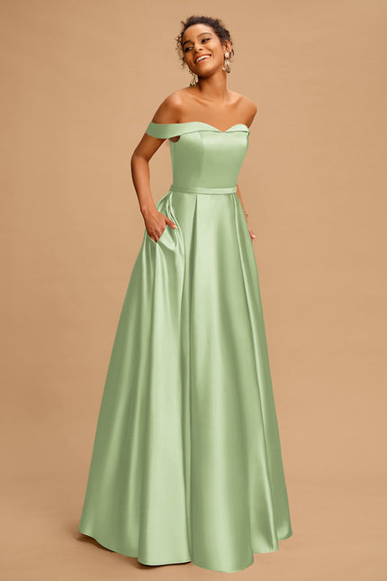 Robe Chic Satinée Émotion - gallery 7