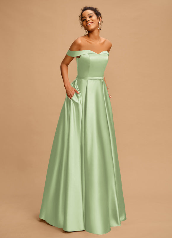 Robe Chic Satinée Émotion - gallery 7