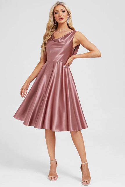 Robe Chic Rose Irisée - gallery 5