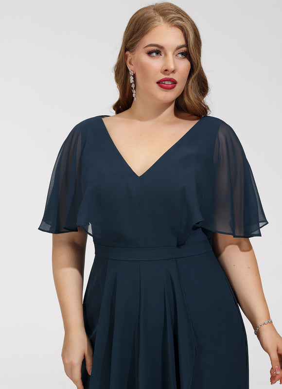Robe Chic Asymétrique Vaporeuse - gallery 9