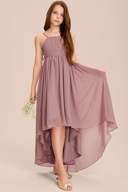 Robe Chic Asymétrique Lilas - gallery 2