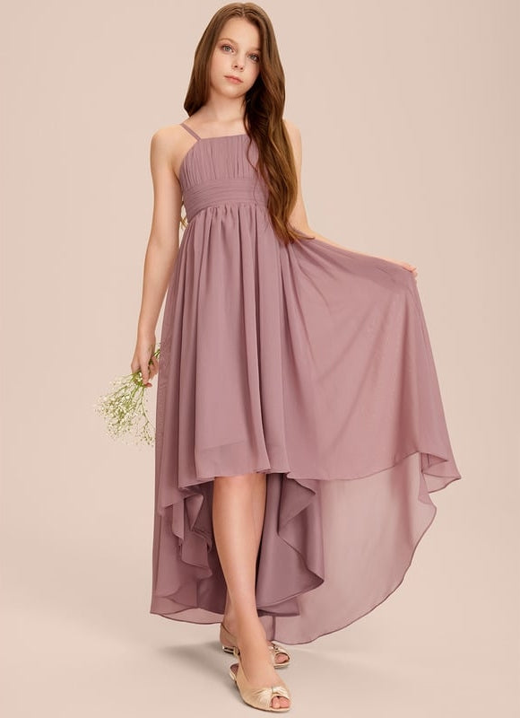 Robe Chic Asymétrique Lilas - gallery 2