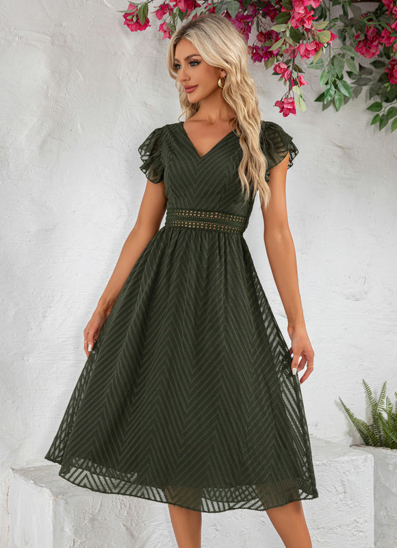 Robe Chic Viscose Ondulée