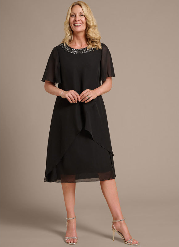 Robe Noire Chic Pour Mariage - gallery 2